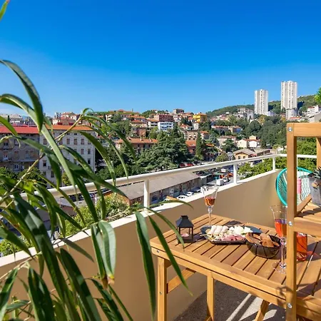 아파트 Balcony Pampas By Book-rijeka 리예카